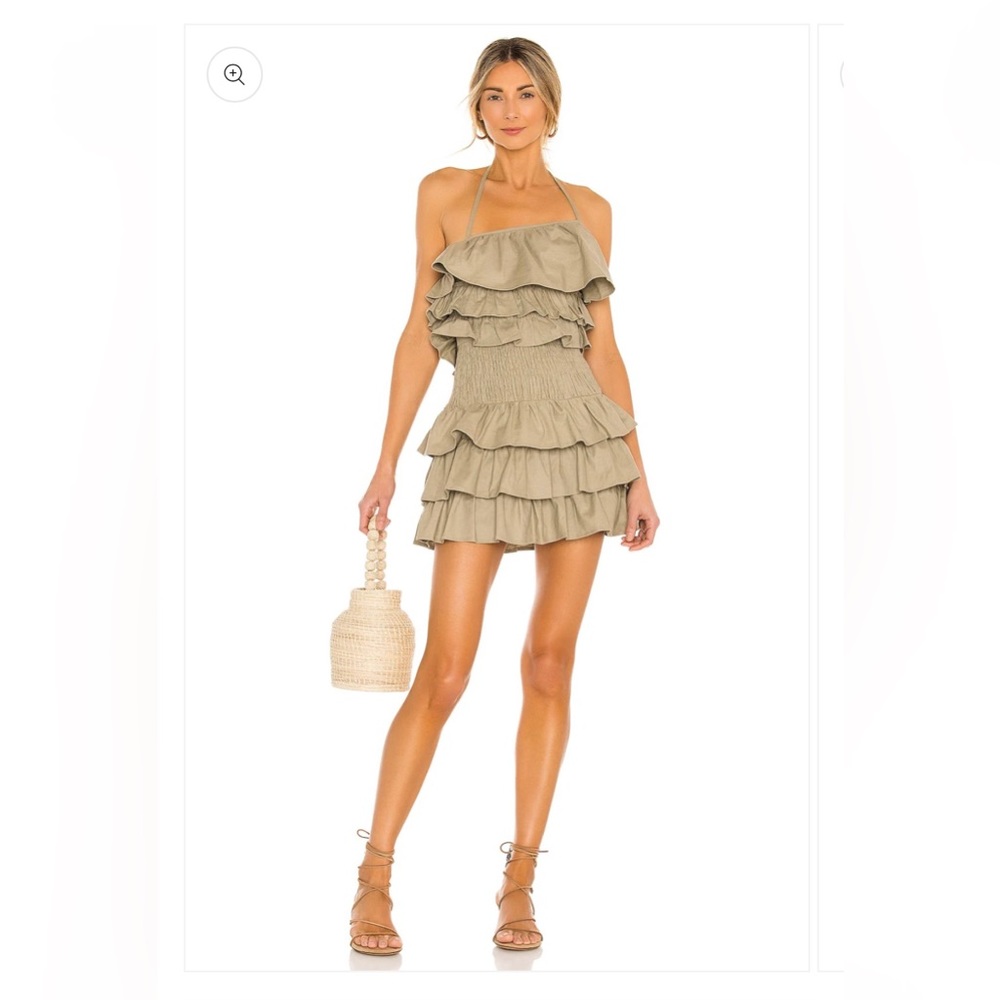 Tularosa Rory Dress in Sage Green